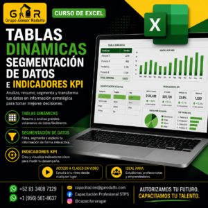 Módulo 4 — Análisis con Tablas Dinámicas, Segmentación de datos e Indicadores KPI